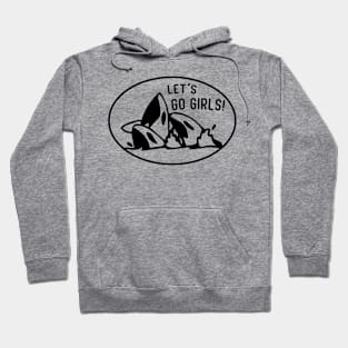 Let's Go Girls Orca Whale Hoodie